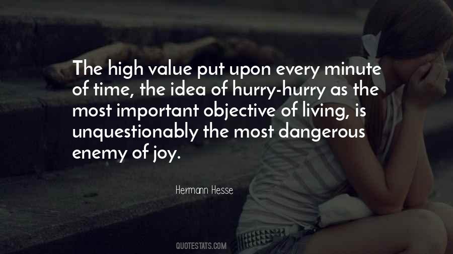 The Joy Of Living Quotes #358901
