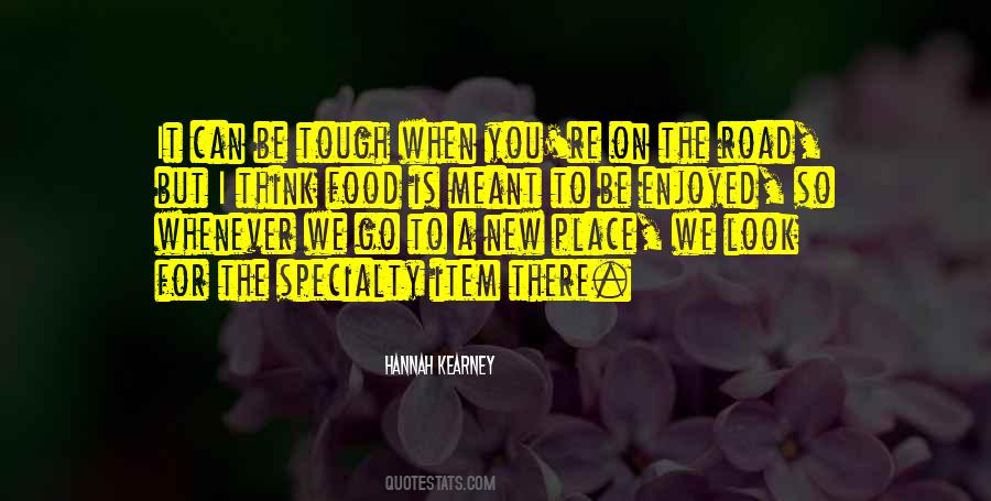 Food Place Quotes #1411482