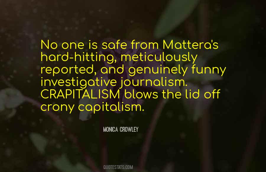 No One Is Safe Quotes #1045917