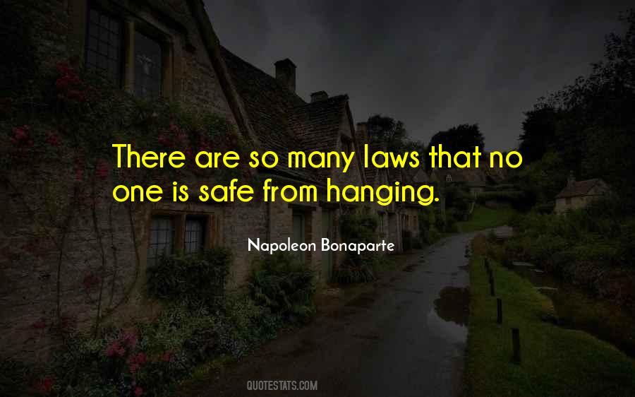 No One Is Safe Quotes #737273