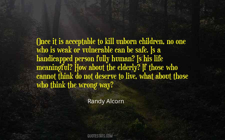 No One Is Safe Quotes #984121