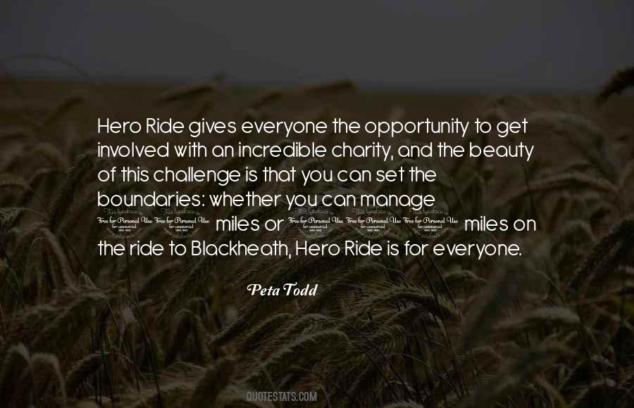 Charity Ride Quotes #1791440