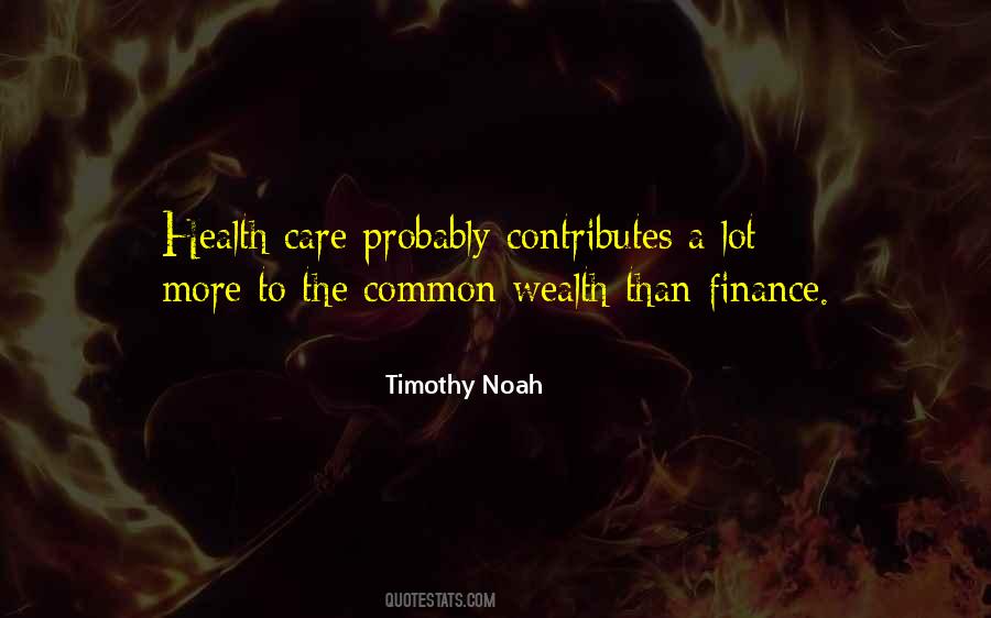 Wealth Health Quotes #112756