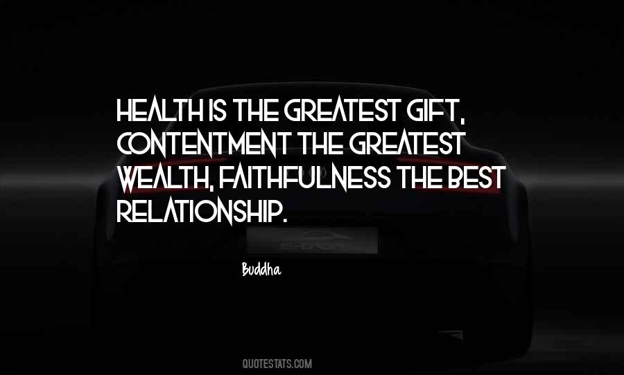 Wealth Health Quotes #402897