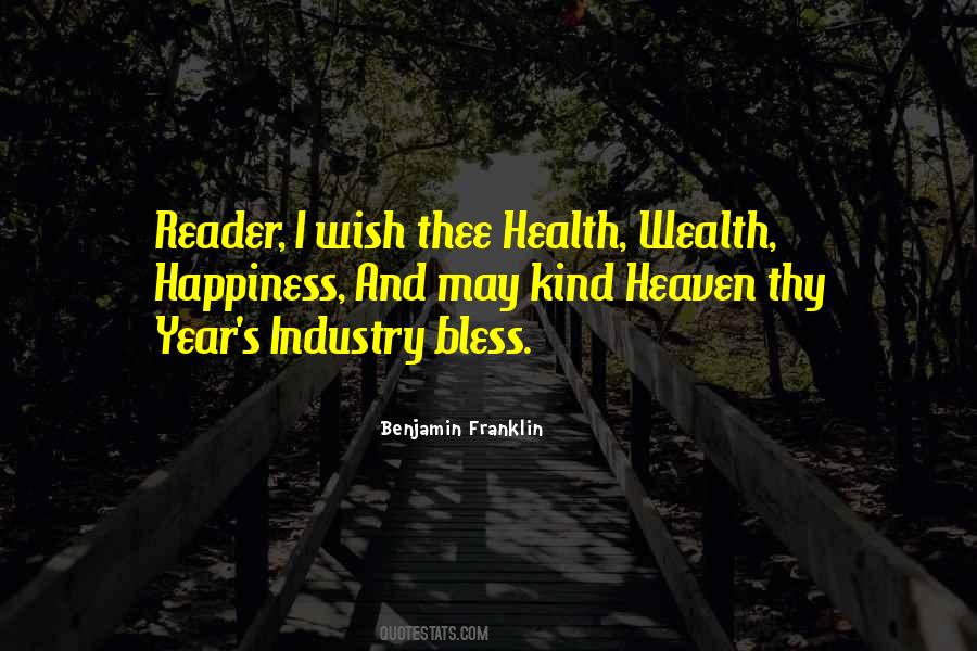 Wealth Health Quotes #421624