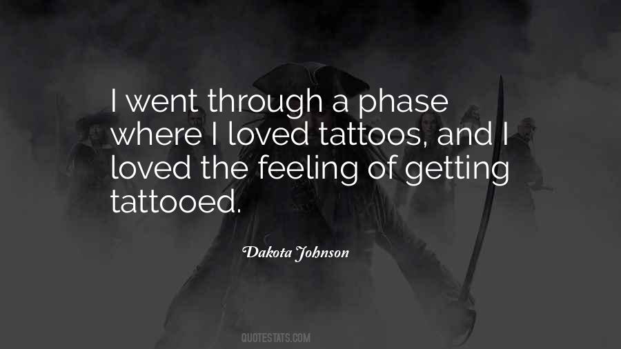 Quotes About Getting Tattooed #1795980