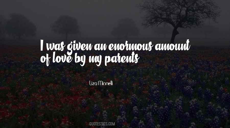 My Parents Love Quotes #1295587