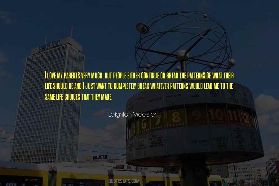 My Parents Love Quotes #407186