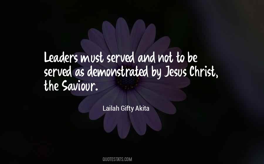 Leadership Jesus Quotes #1654748
