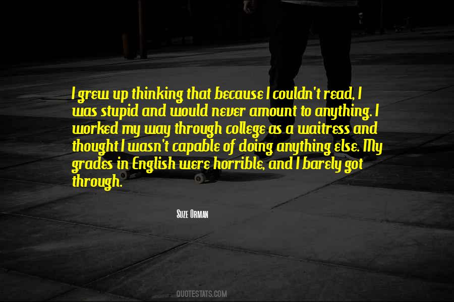 Quotes About My Grades #1796943