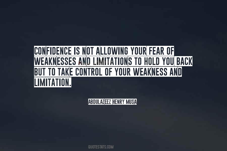 Fear Control Quotes #101621