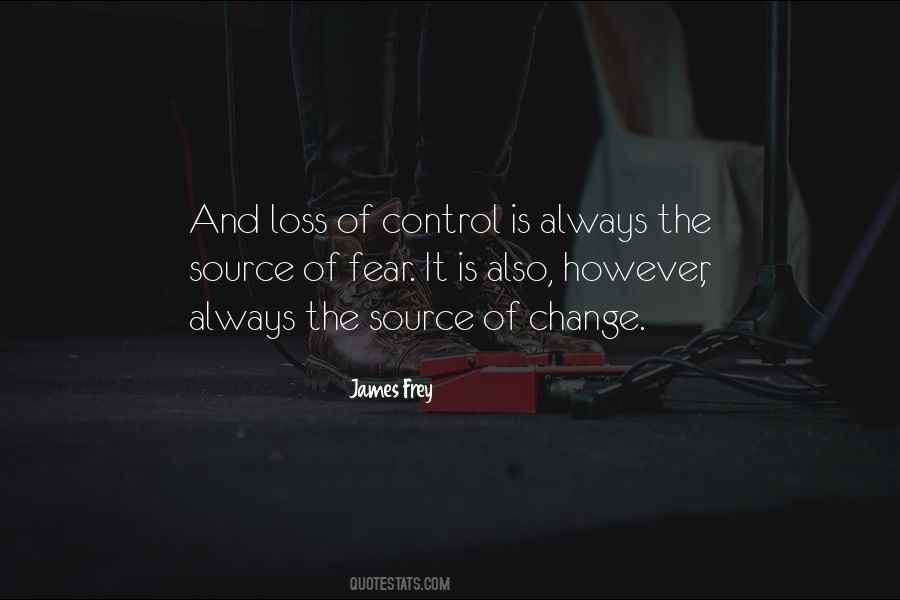 Fear Control Quotes #1201547