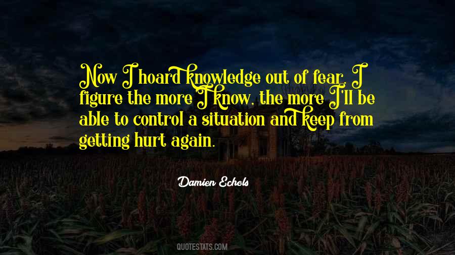 Fear Control Quotes #1320862