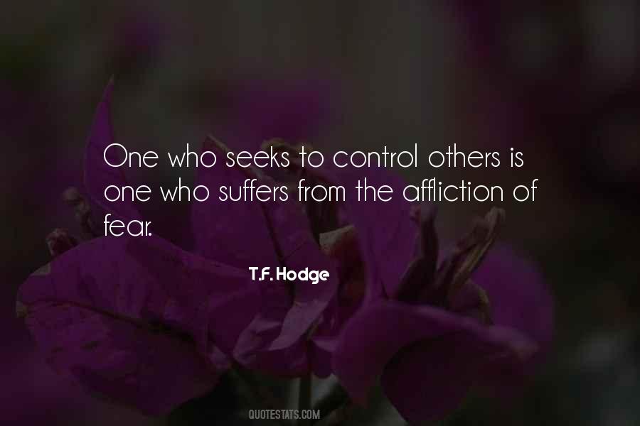 Fear Control Quotes #1378721