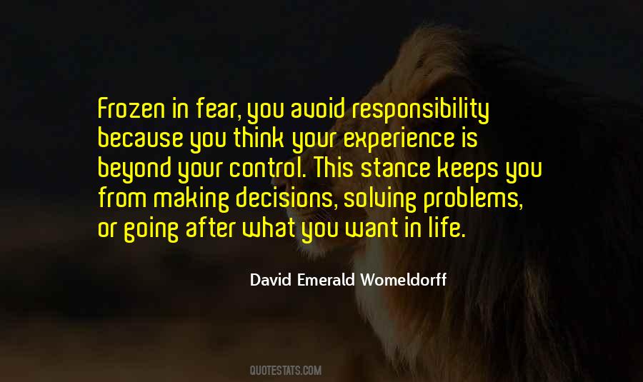 Fear Control Quotes #1464624