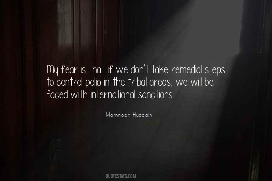 Fear Control Quotes #1549675