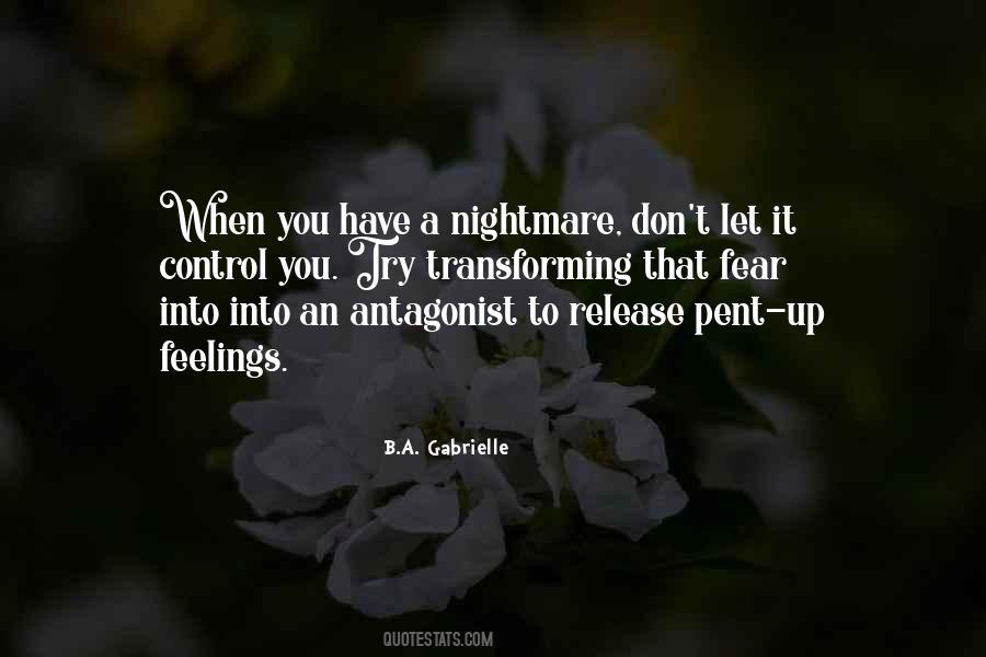 Fear Control Quotes #334185