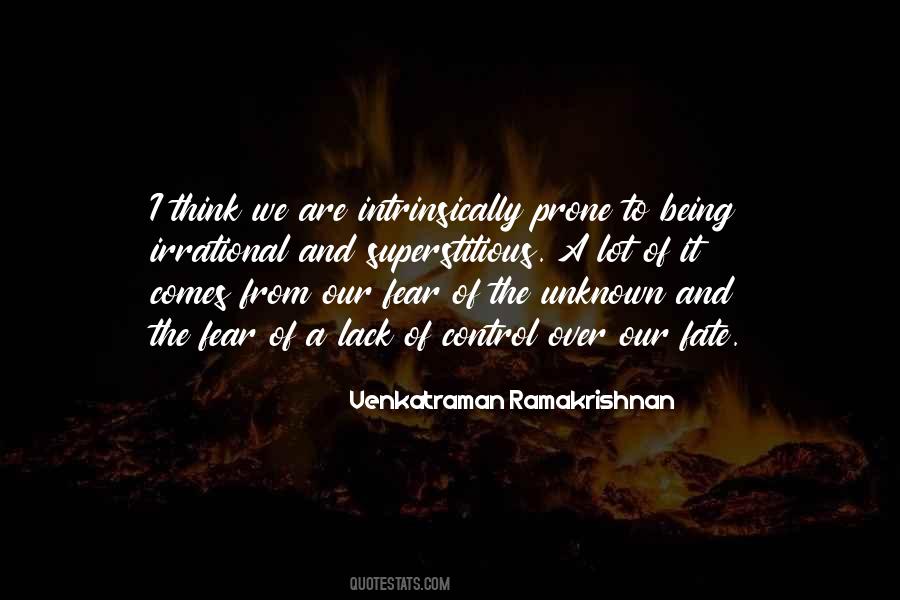 Fear Control Quotes #369537