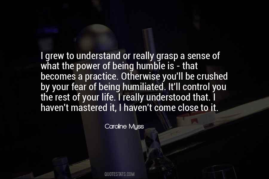 Fear Control Quotes #389253