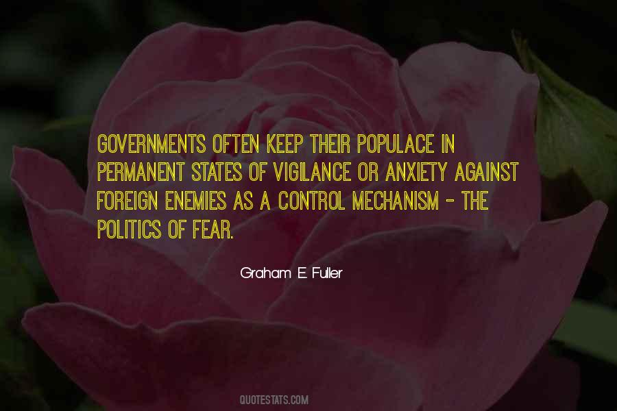 Fear Control Quotes #988200