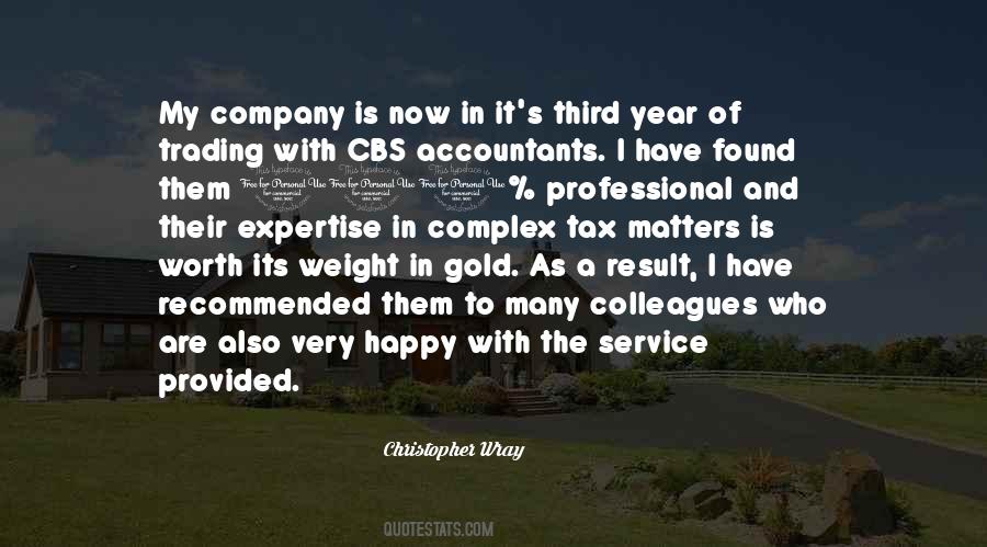 One Year Of Service Quotes #1516576