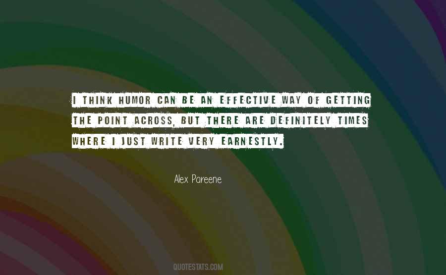 Getting My Point Across Quotes #156344
