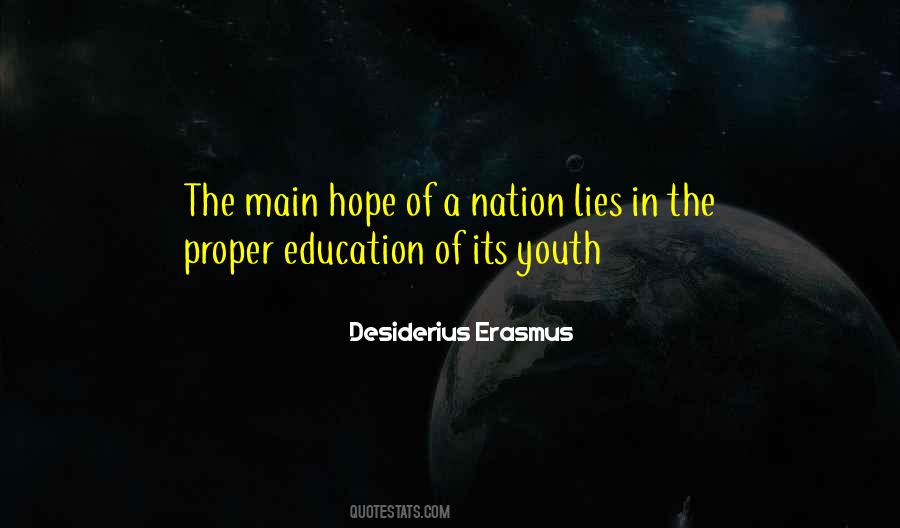 Education For Youth Quotes #490497