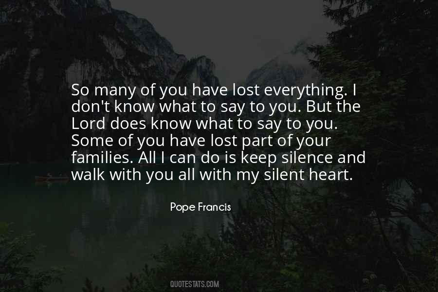 Just Keep Silent Quotes #1218711