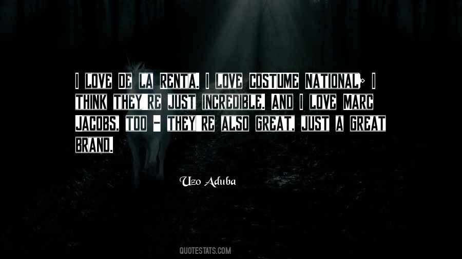 Brand Love Quotes #1662348