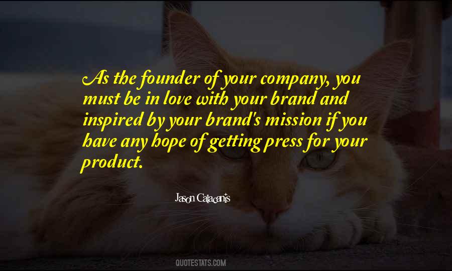 Brand Love Quotes #485313