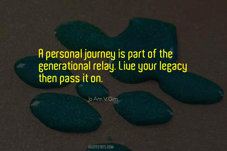 Part Of The Journey Quotes #1366983