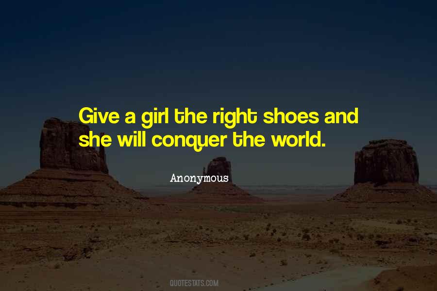 Quotes About The Right Shoes #626642