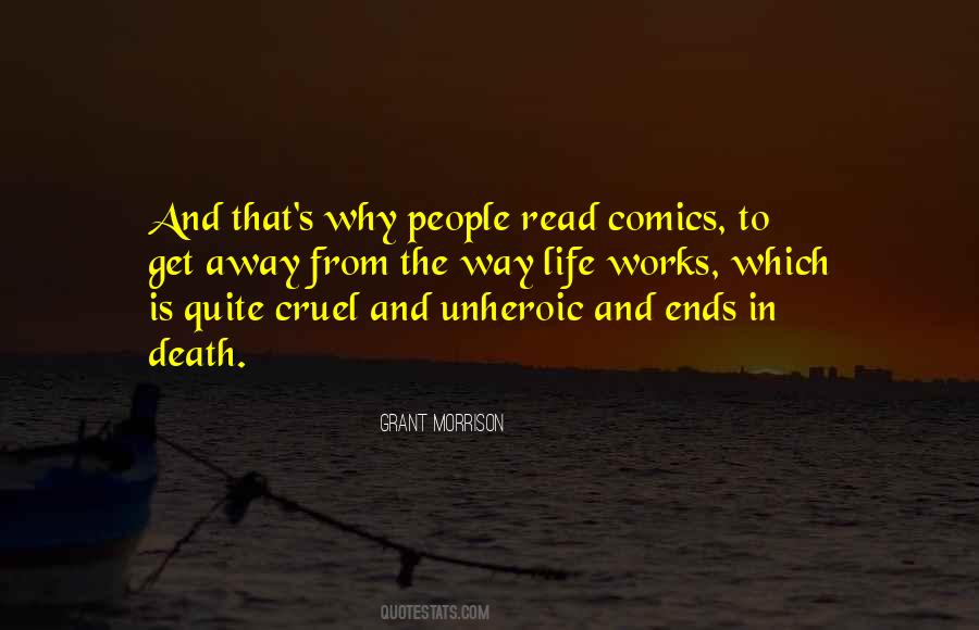 Life Is Cruel Death Quotes #548565