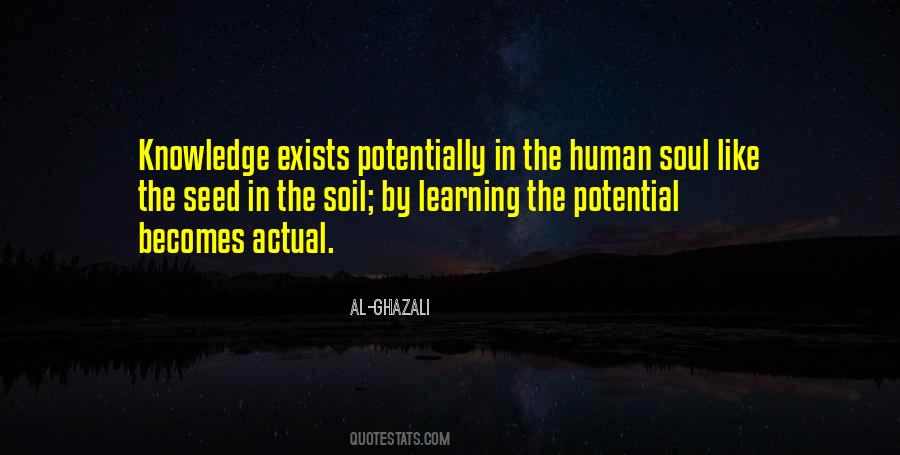 Seed Of Knowledge Quotes #1818363