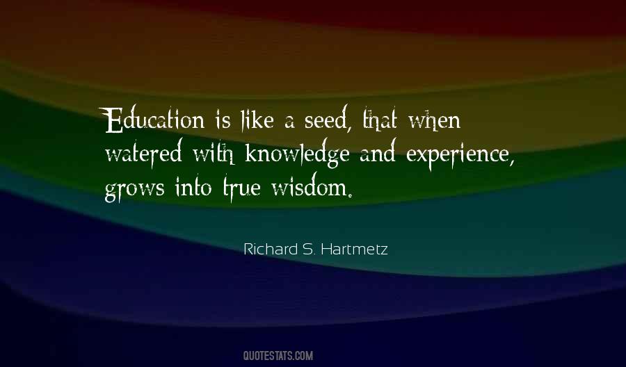 Seed Of Knowledge Quotes #344742