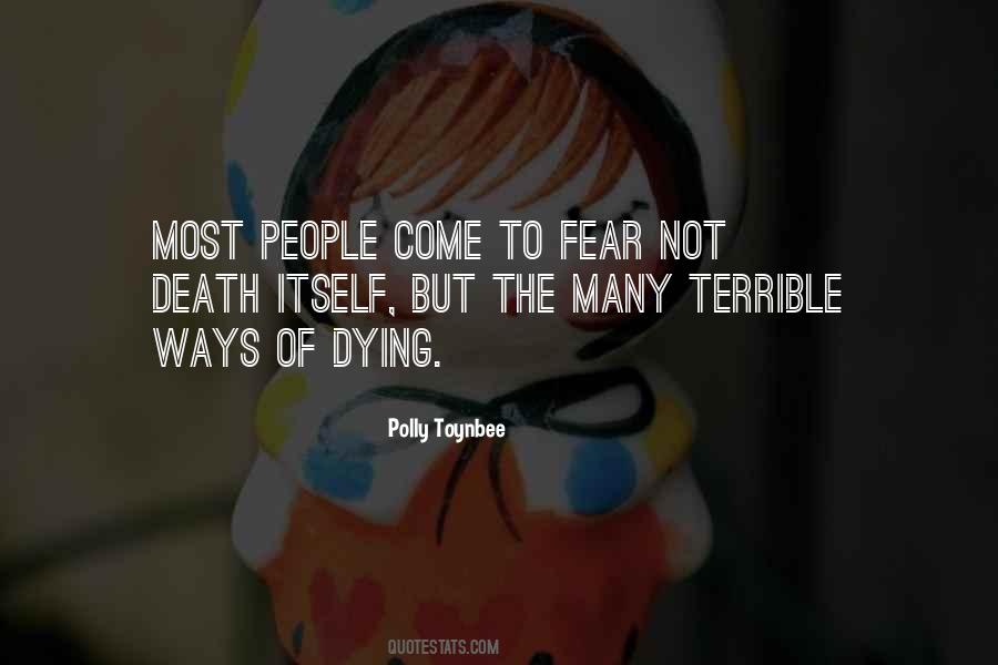 But Fear Itself Quotes #1113749