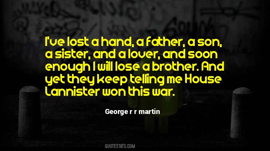 Lost Sister Quotes #1724255