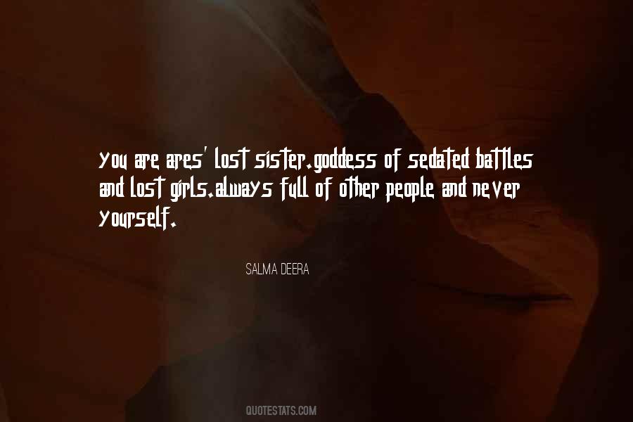 Lost Sister Quotes #875150