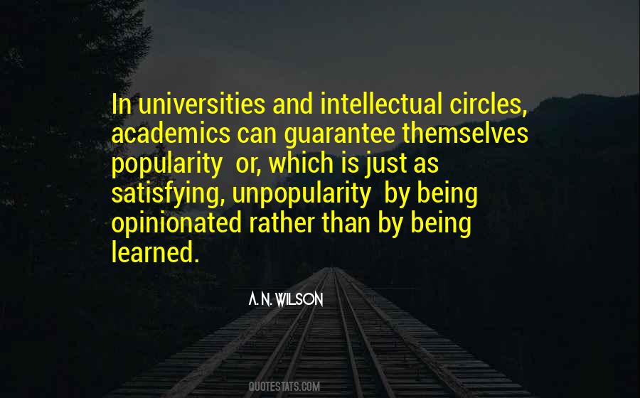 Being Intellectual Quotes #1431379