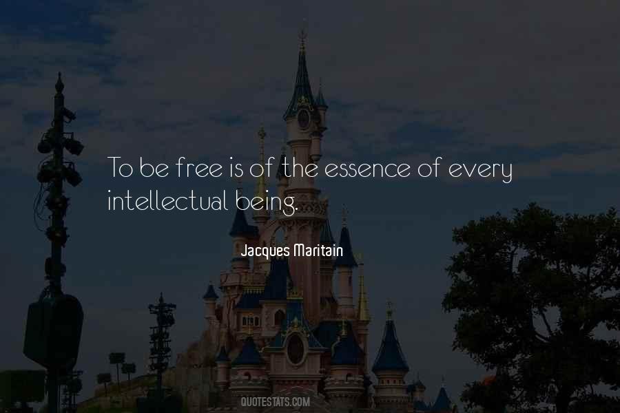 Being Intellectual Quotes #1845988