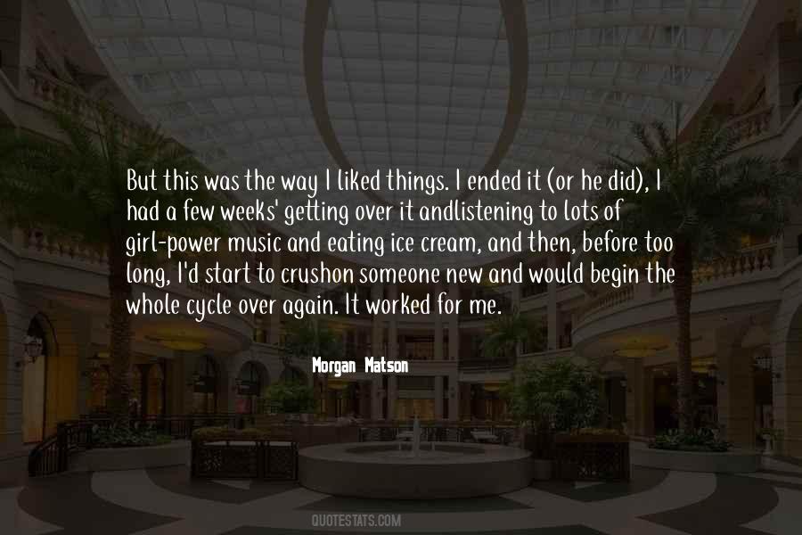 Getting Over Quotes #1135933