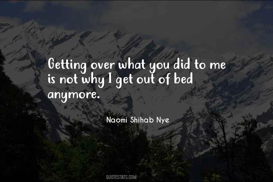 Getting Over Quotes #1789955