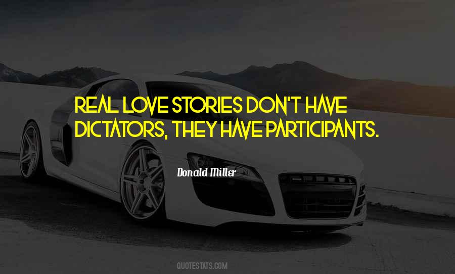 Real Love Stories Quotes #916614
