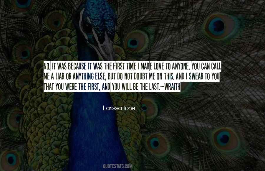 No Doubt Love Quotes #1526099