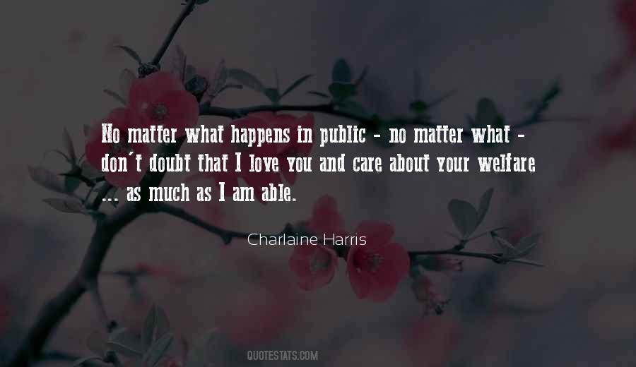 No Doubt Love Quotes #747307