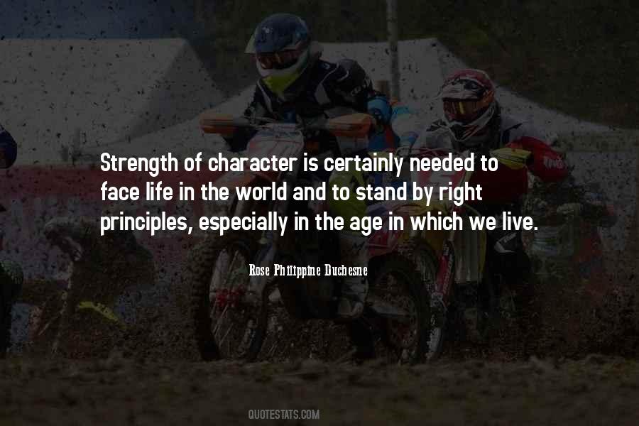Stand By Your Principles Quotes #1318836