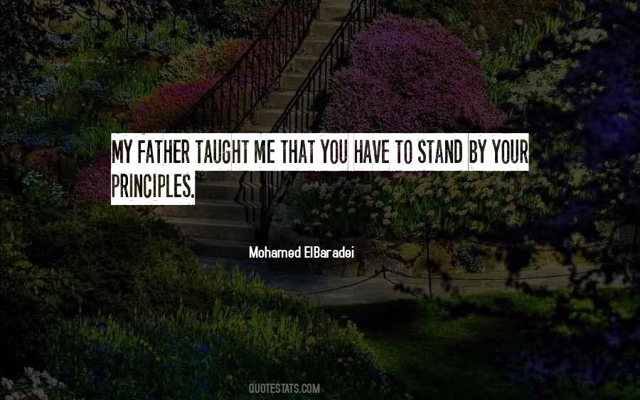 Stand By Your Principles Quotes #1818962