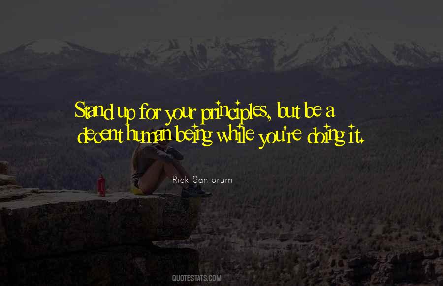 Stand By Your Principles Quotes #1861739