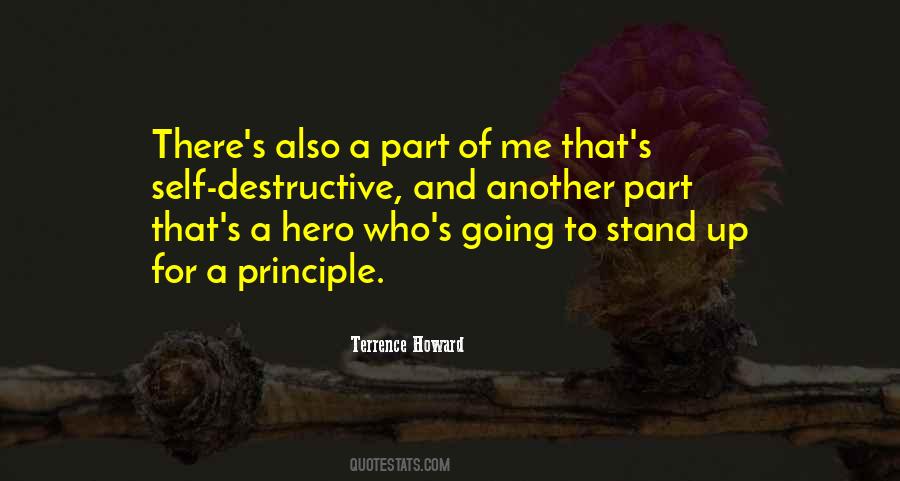 Stand By Your Principles Quotes #198543