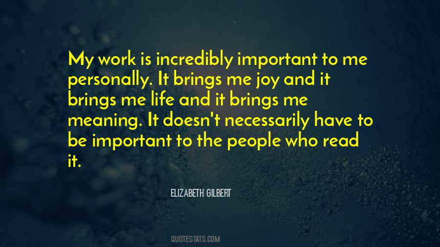 Meaning Work Quotes #1685555